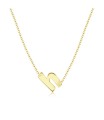 Alphabet Silver Necklace h SPE-5574